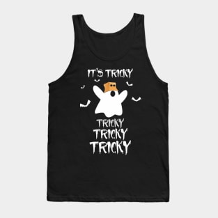 Halloween Ghost Tricky Tank Top